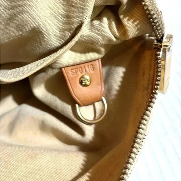 Louis Vuitton damier azur saleya pm coated canvas  satchel handbag - Picture 9 of 10